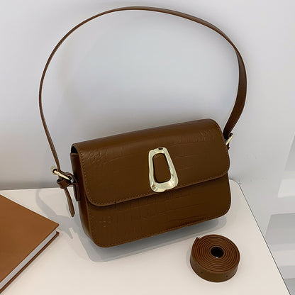 LoomTech™ Winter Trend Crossbody Handbag – Modern PU Leather Shoulder Bag for Women