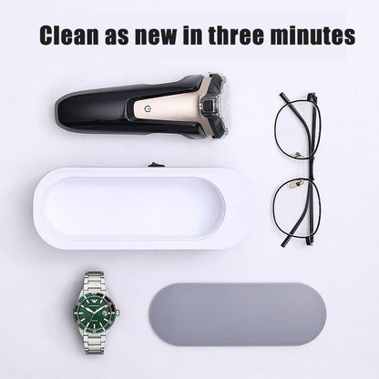 LoomTech™ Ultrasonic Cleaning Machine – High-Frequency Jewelry & Glasses Washer (45kHz, 5W)