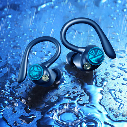 LoomTech AquaBeats™ — Waterproof Wireless Earbuds with Pure Sound & Power