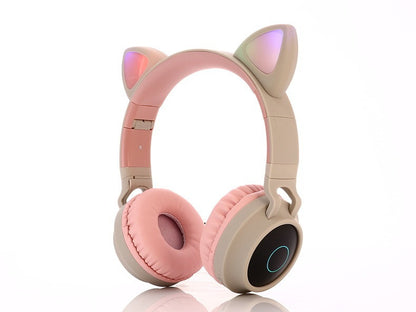 LoomTech Cute Bluetooth 5.0 Headphones – Wireless Stereo Headset with Clear Sound, Comfortable Fit & Durable Design