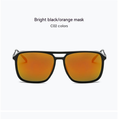 LoomTech™ Punk Classic Polarized Sunglasses – Unisex UV400 TAC Lens Eyewear for Travel & Driving