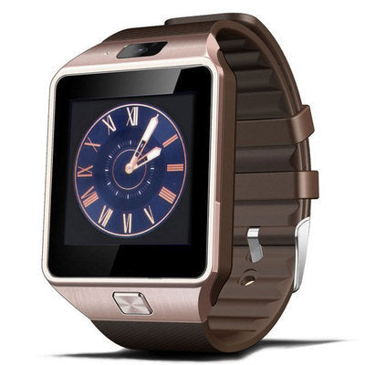 LoomTech DZ09™ — Smart Sports Watch with SIM Card & Camera | Bluetooth Calls, Fitness Tracking, Music, and Social Apps