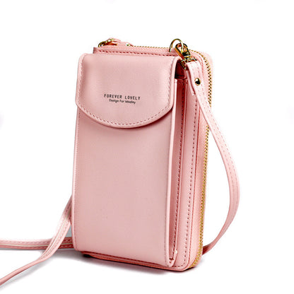 LoomTech™ PU Leather Crossbody Handbag – Smart, Stylish, and Functional