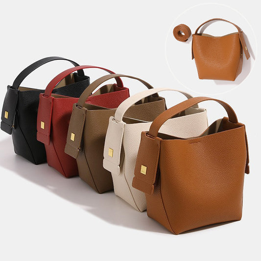 LoomTech™ Vintage Commuter Crossbody Bag – Luxury PU Leather Small Shoulder Handbag for Women