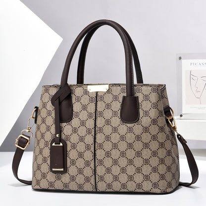 LoomTech™ Women’s PU Leather Tote Bag – Large Capacity Shoulder & Crossbody Handbag