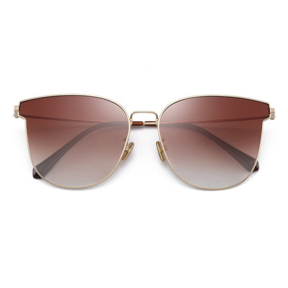 LoomTech™ Polarized Titanium Sunglasses – Anti-UV Butterfly Frame Eyewear for Men & Women