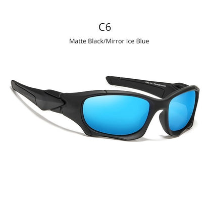 LoomTech™ Vintage Pilot Sunglasses – Unisex Polarized TAC Lens UV400 Sport Eyewear