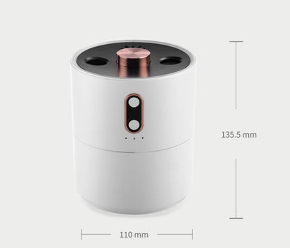 LoomTech™ Volcanic Flame Aroma Diffuser – USB Portable Jellyfish Humidifier & Night Light Lamp (Model V25)