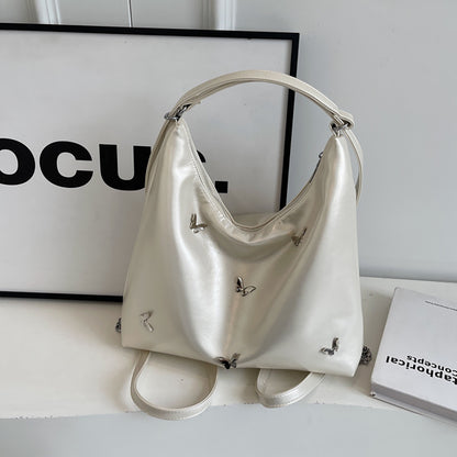 LoomTech™ Women’s Designer Hobo Handbag – Large PU Leather Crossbody & Shoulder Bag with Adjustable Strap