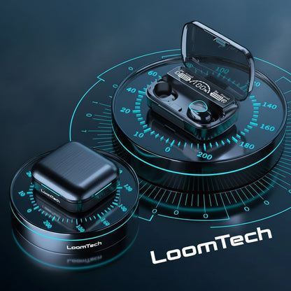 LoomTech M10 Pro – Wireless Bluetooth Earbuds with Power Display Case