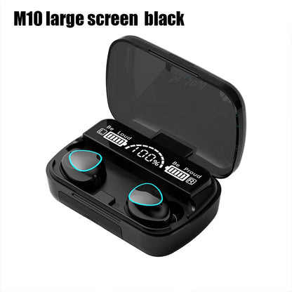 LoomTech M10 Pro – Wireless Bluetooth Earbuds with Power Display Case