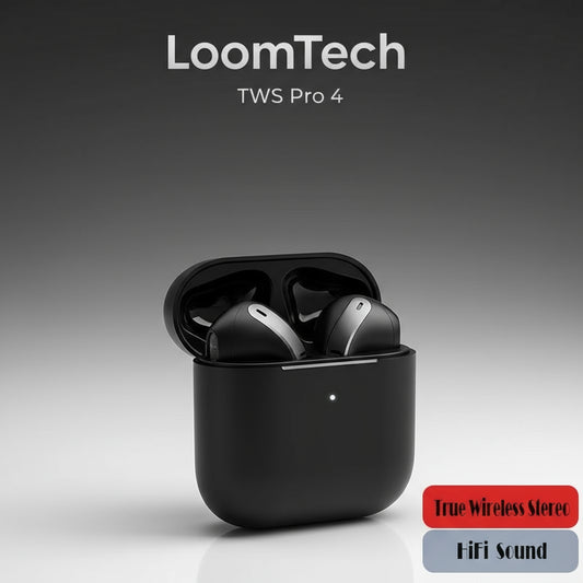 LoomTech AirPulse – Wireless Sport Earbuds with Mic