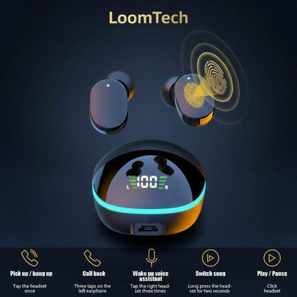 LoomTech G9S – Wireless Headset with HD Sound