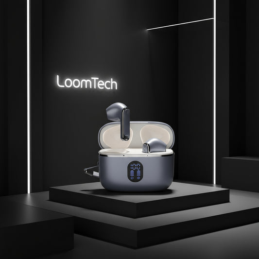 LoomTech BT6 – Bluetooth 6.0 Earbuds for iPhone & Android