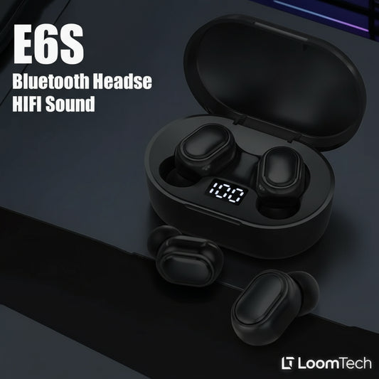 LoomTech E6S – TWS Sports Headset for iOS & Android