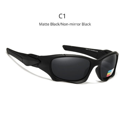 LoomTech™ Vintage Pilot Sunglasses – Unisex Polarized TAC Lens UV400 Sport Eyewear