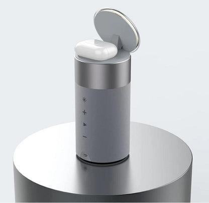 LoomTech™ 3-in-1 Wireless Charger & Bluetooth Speaker – Touch Lamp Station for iPhone & AirPods