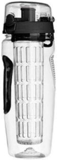 LoomTech 32oz Fruit Infuser Bottle – BPA-Free Leakproof Sports Water Bottle