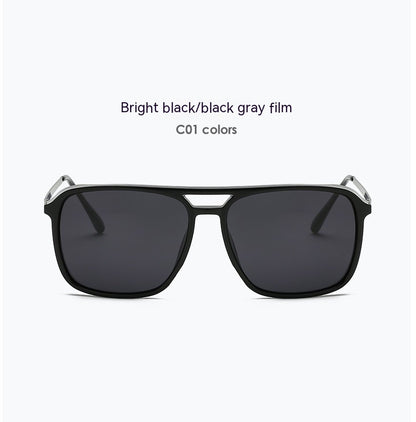 LoomTech™ Punk Classic Polarized Sunglasses – Unisex UV400 TAC Lens Eyewear for Travel & Driving