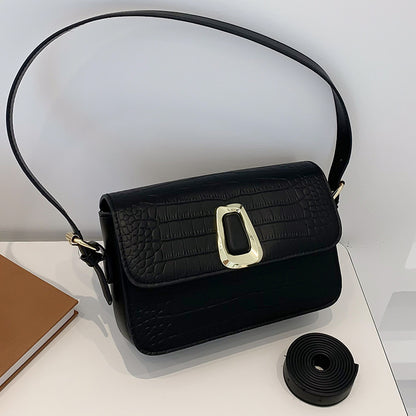 LoomTech™ Winter Trend Crossbody Handbag – Modern PU Leather Shoulder Bag for Women