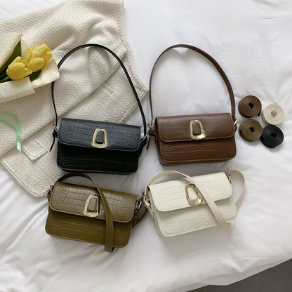 LoomTech™ Winter Trend Crossbody Handbag – Modern PU Leather Shoulder Bag for Women