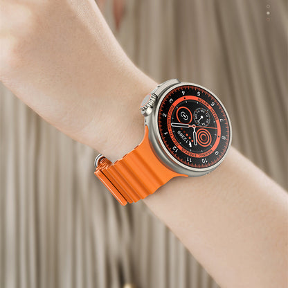 LoomTech K9 Pro™ — NFC Smartwatch with 1.39” HD Round Display, Wireless Charging, Bluetooth Calling & Offline Payment