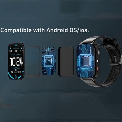 LoomTech PlayMax™ — Android Smartwatch with HD Large Screen, Gaming Power & Music Freedom